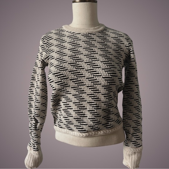 Tory Burch Sweaters - TORY BURCH Women's Geometric Wool Sweater
